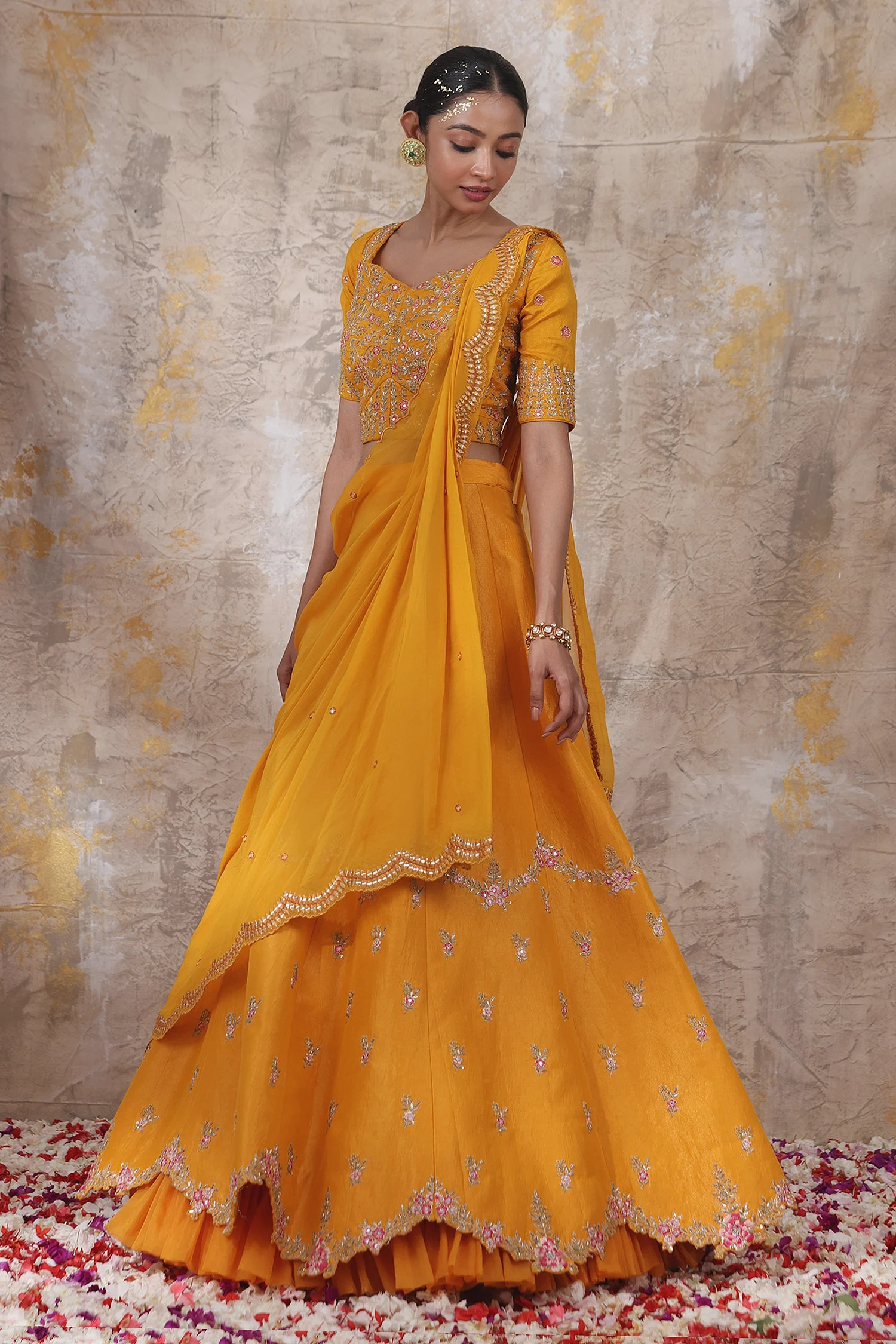 Ojasvi Embroidered Lehenga Set